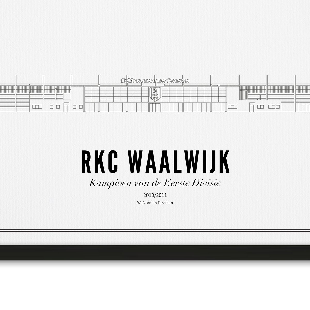Poster van Mandemakers Stadion | WIJCK. 